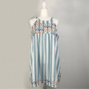 Embroidered Dress w/ Pockets